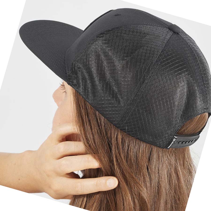 Sombreros Salomon TRUCKER Mujer Negros | MX 2147LIS